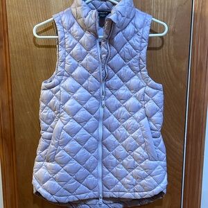 Athleta Light Purple Quilted Vest